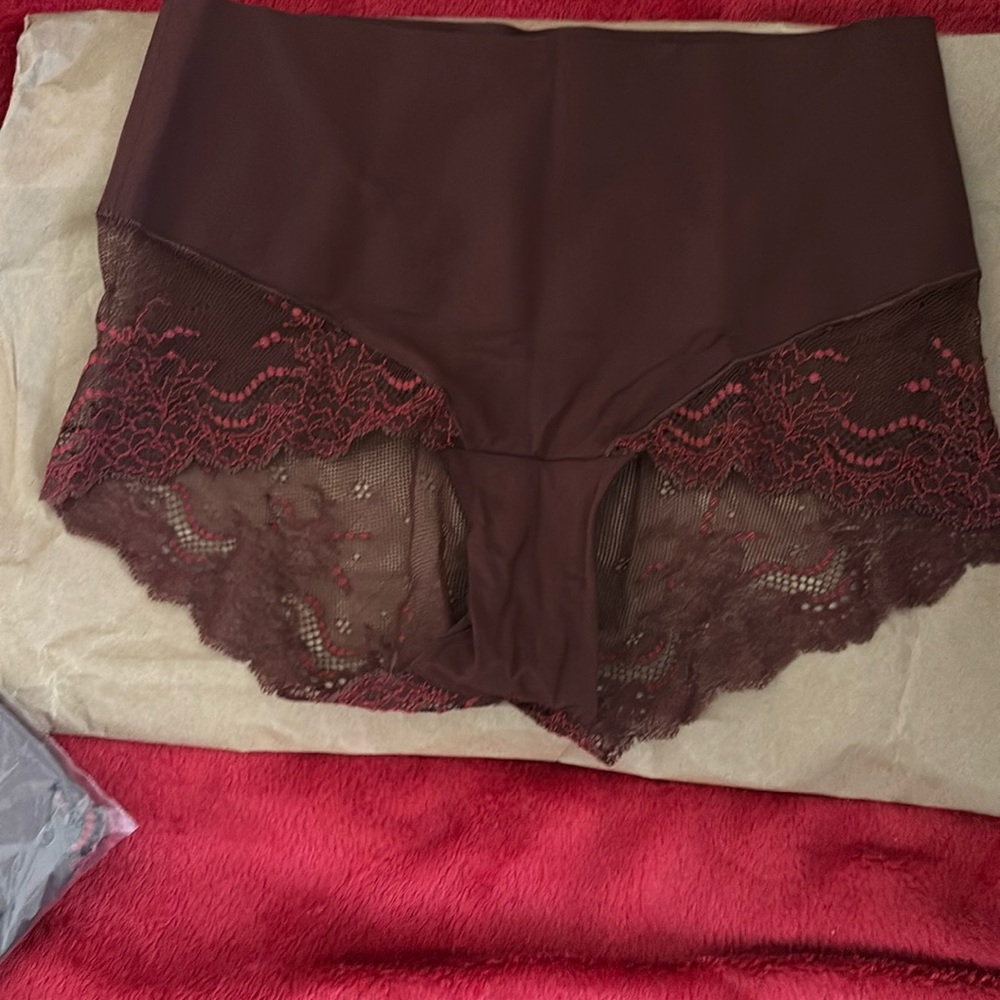 Spanx Smooth Lace Undectable High Hipster, NWOT size Med